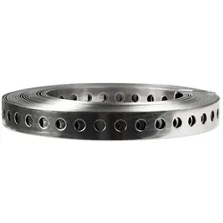 10m 17/6 Lochband - Montageband EDELSTAHL