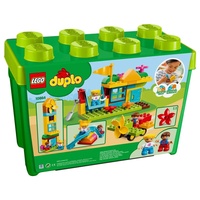LEGO® DUPLO® Steinebox mit großem Spielplatz 10864