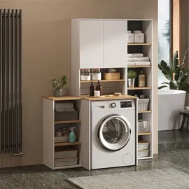 Vicco Waschmaschinenschrank Viktor 68 x 88,2 cm Weiß/Artisan