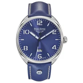 Bruno Söhnle La Spezia II Blau Leder 44 mm 17-13209-361