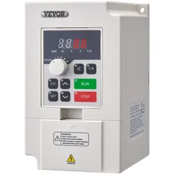VEVOR Frequenzumrichter Inverter 4PS 1/3-Phasen-AC 220V-Eingang zu 3-Phasen-AC