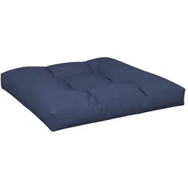 vidaXL Palettenkissen 70 x 70 x 12 cm blau 1 St.