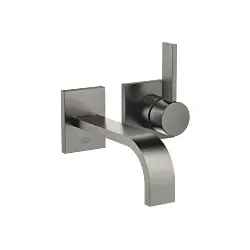 Dornbracht Mem Fertigmontageset 36860782-99 für Waschtisch-Wand-Einhandmischer, ohne Ablaufgarnitur, Dark Platinum matt