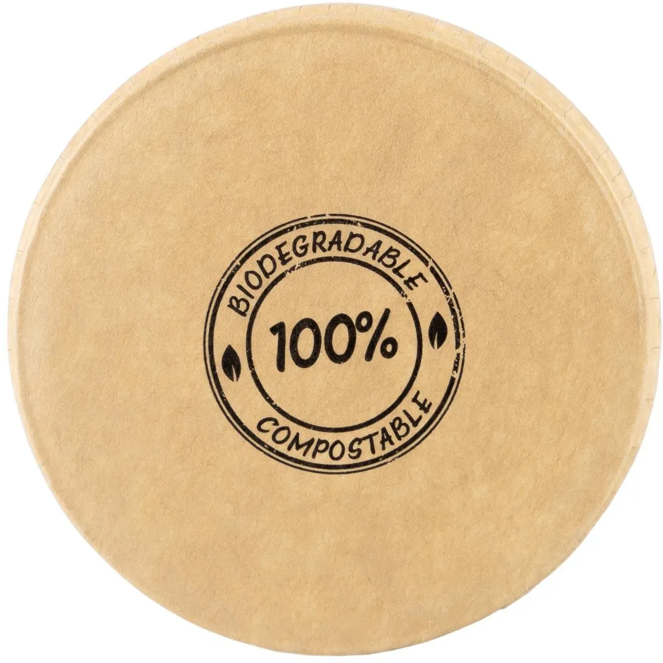 BIO Deckel für Dressingbecher aus Karton 30ml, O44mm 50 Stk.