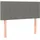 vidaXL Boxspringbett mit Matratze & LED Dunkelgrau 90x200 cm Stoff