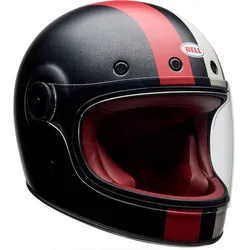 Bell Bullit GT Command, Integralhelm - Matt Schwarz/Rot/Weiß - S