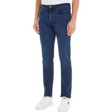 Tommy Hilfiger Jeans Slim Fit Denton aus Baumwoll-Denim mit Stretch, blau (Bridger Indigo), 33W /