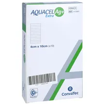 Convatec (Germany) GmbH AQUACEL Ag+ Extra 4 x 10 cm 10 St.