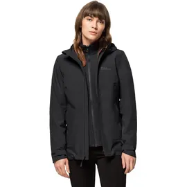 Jack Wolfskin Moonrise 3in1 Jacket Damen black XL