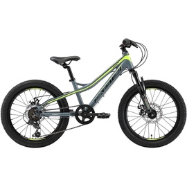 Bikestar Mountainbike 20 Zoll grau/gelb