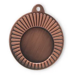 Medaille Bettina bronzefarben