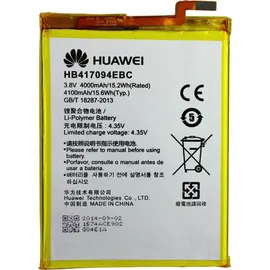 Huawei HB417094EBC für Ascend Mate 7, 3.8V, 4100mAh, Li-Polymer