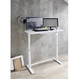 Livetastic Schreibtisch Levu weiß