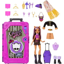 Monster High Skulltimate Secrets Clawdeen Wolf-Puppe und Zubehörset (JMG65)