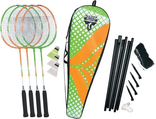 Talbot-Torro Badminton Set "4 Attacker Plus", Keine Farbe, -