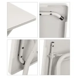 Lafuma BALCONY Klapptisch 120 x 70 x 72 cm Beige/Grau