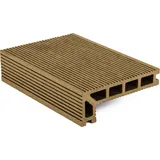 Terrassendiele G21, 2,5 x 14 x 400 cm, Cumaru WPC