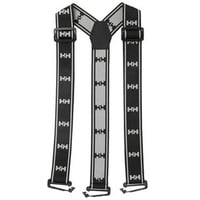 HELLY HANSEN Helly-Hansen Hosenträger HH WW SUSPENDERS 2.0 79550, Unisex, Y-Form, mit Kunststoffclips, schwarz