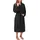 Normani Bademantel Basic Schwarz XXL