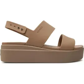 Crocs Brooklyn Low Wedge Herren Latte/Mushroom 36