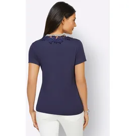 CREATION L Shirt in nachtblau | Gr.: 44