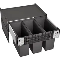 Blanco Select II 60/3 3 x 20 l Schwarz