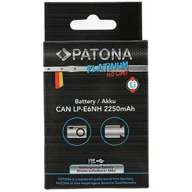 PATONA Platinum Akku mit USB-C Input Canon LP-E6NH