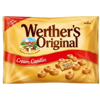 Werther's Original Werther’s® Original Sahnebonbons Bonbons 180 St./1,0 kg, 1 Pack