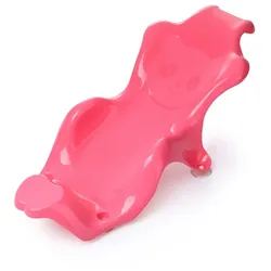 Moni Baby Badewannenliege Turtle Wannenauflage, Gummifüße, ab Geburt, rutschfest rosa