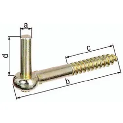 GAH Kloben  zum Einschrauben 13x155mm ( 3000200316 )