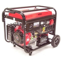 Apex Stromerzeuger Benzin Stromerzeuger 6500 E-Start 06258 Generator Notstromaggregat, (1-tlg)