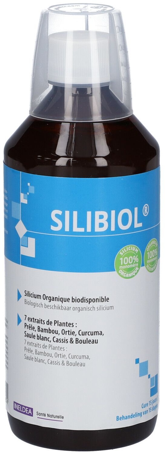 INELDEA Santé Silibiol® Silicium organique biodisponible 500 ml fluide oral