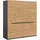 xonox.home Kleiderschrank Canu 180 x 198 x 59 cm Grau