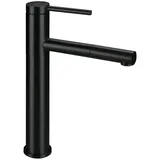 Deante BGE_N22K - Waschtischarmatur ORA mit ausziehbarer Brause, 30,9 cm, schwarz - Schwarz