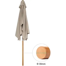 Sekey 200 x 150 cm Taupe