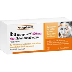 IBU ratiopharm 400 mg akut Schmerztabletten