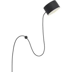 Muuto Post Wandleuchte schwarz (RAL 9011)