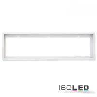 ISOLED Aufbaurahmen weiß RAL 9016 für LED Panel Backlight/UGR<16 Line 1200x300