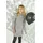 Kidsworld Sweatkleid in grau-meliert | Gr.: 152/158