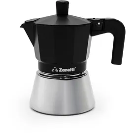 Zanetti Star Espressokocher 3 Tassen Schwarz