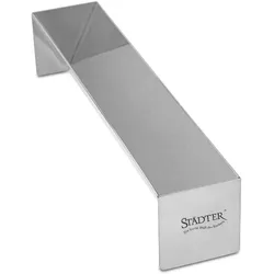 Städter Pasteten- und Terrinenform dreieck edelstahl 30cm