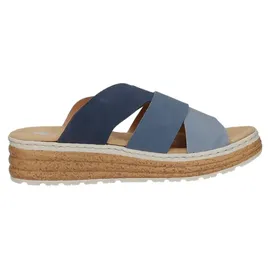 Rieker Pantolette Damen Blau 40