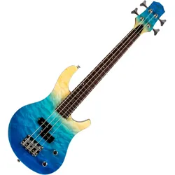 Flight Mini Bass (TBL) Solid Body Transparent Blue