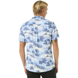 Rip Curl Hawaiihemd Dreamer Barrel Killa Kurzarmshirt blau M
