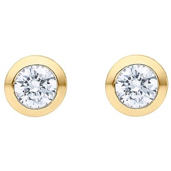 JETTE Ohrstecker SOLITAIRE 87690415 - gold