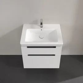 Villeroy & Boch Waschtischunterschrank 2 Auszüge 63,7 x 59 x 46,3 cm Weiß