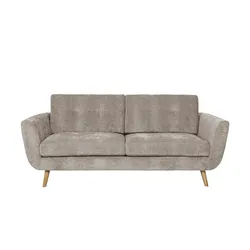 SOHO Einzelsofa  Smilla , beige , Maße (cm): B: 197 H: 93 T: 85