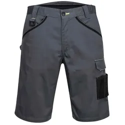 Portwest  Arbeits-Shorts PW3 in Grau/Schwarz, Gr. 46