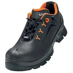 uvex 2 VIBRAM Sicherheitsschuh S3 Halbschuh Leder schwarz/orange 39 - 6522339 - schwarz/orange