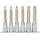 KS Tools 1/2" Bit-Stecknuss-Satz XZN, lang, 6-tlg.